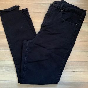 GAP black skinny jeans GUC